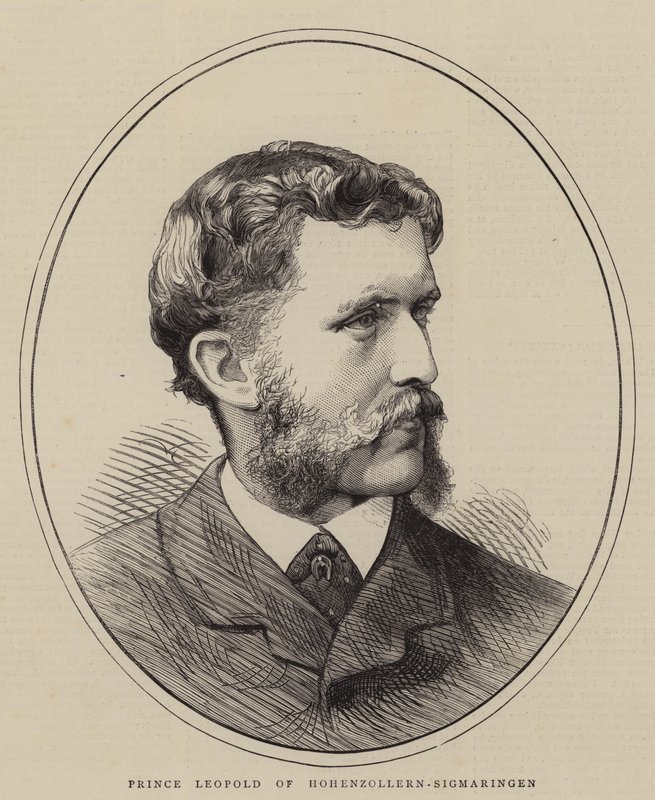 Prince Leopold of Hohenzollern-Sigmaringen by English School