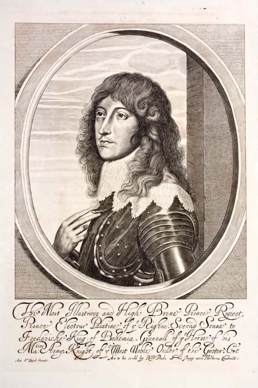 Prince Rupert of the Rhine, German Soldier Who Fought on the Royalist Side in the English Civil War by English School