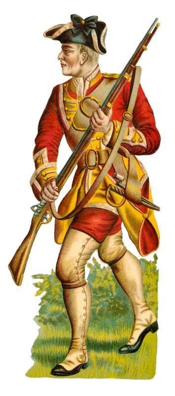 Private of 35th Foot, Time of King George II by English School