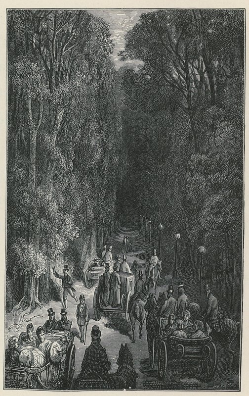 Procession at Holland House, Middlesex by English School