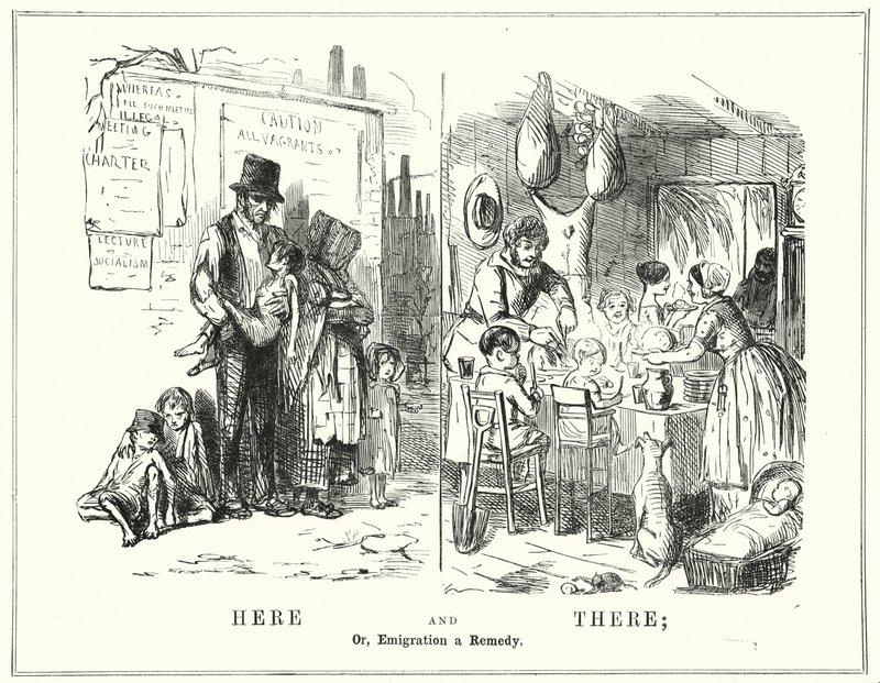 Here and There, or, Emigration a Remedy by English School