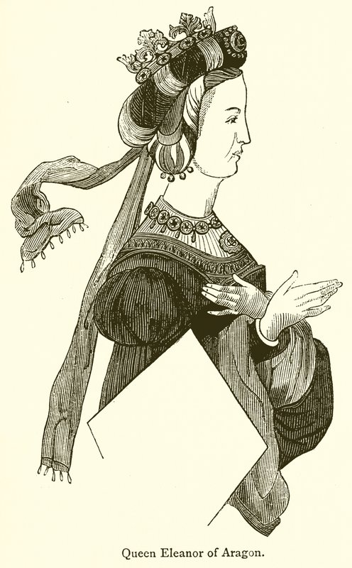 Queen Eleanor of Aragon by English School