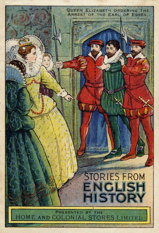 Queen Elizabeth I Ordering the Arrest of the Earl of Essex by English School