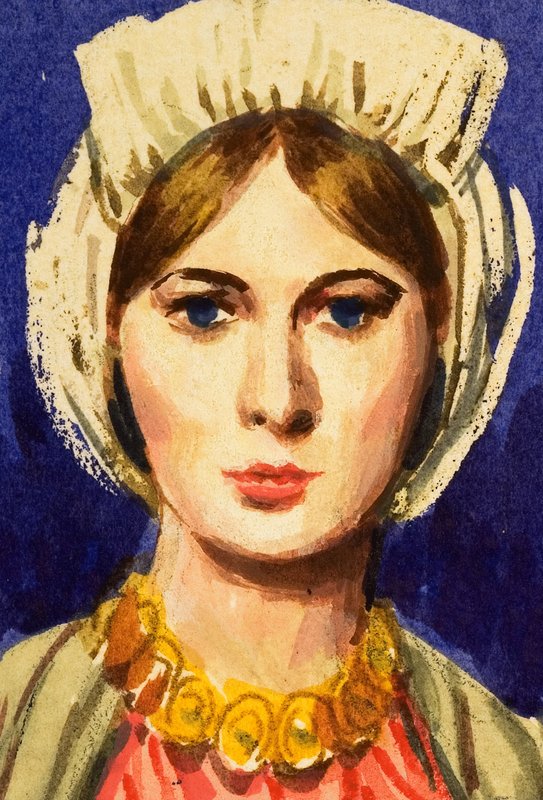 Queen Isabella of France by English School