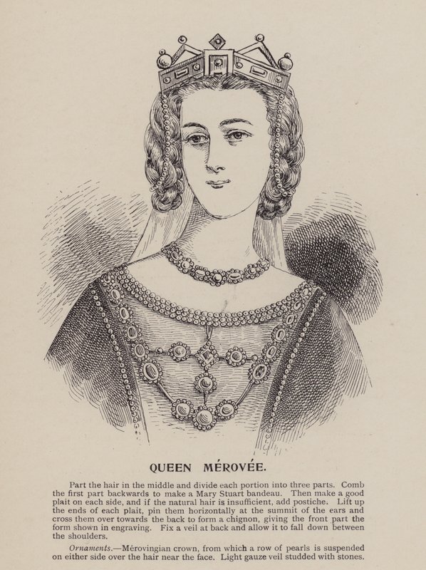 Queen Merovee by English School