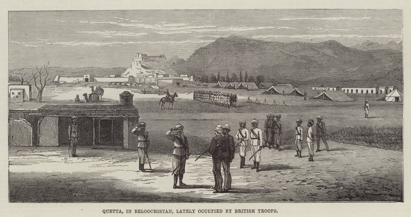 Quetta, in Beloochistan, Lately Occupied by British Troops by English School