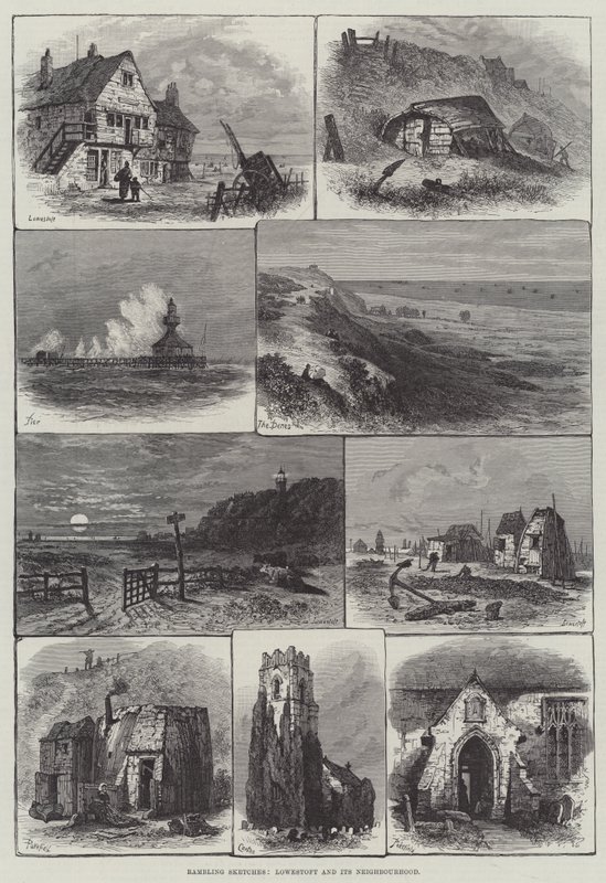 Rambling Sketches, Lowestoft and Its Neighbourhood by English School
