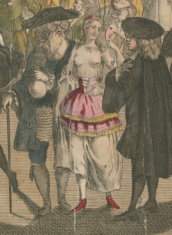 Ranelagh Gardens. Masquerade for the Venetian Ambassador, 1749 by English School