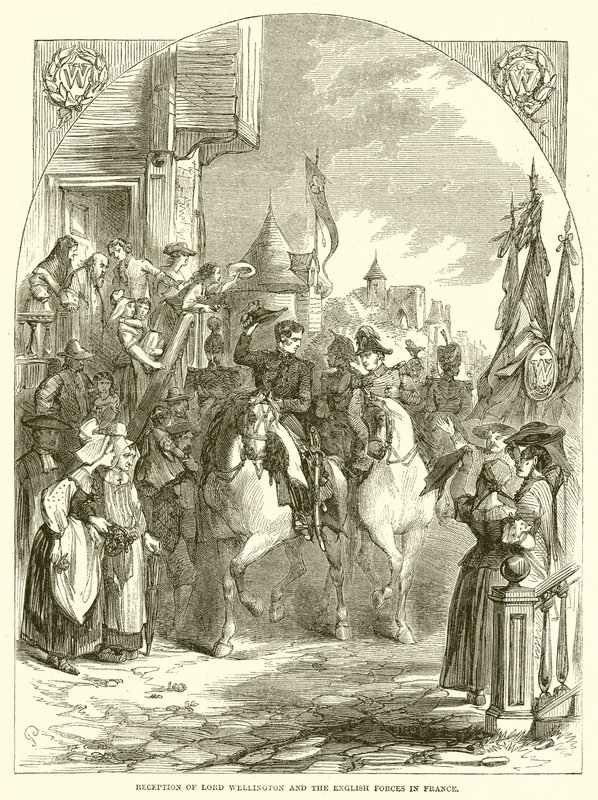 Reception of Lord Wellington and the English Forces in France by English School