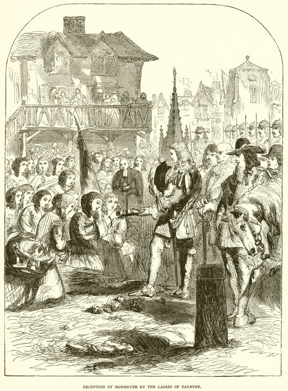 Reception of Monmouth by the Ladies of Taunton by English School