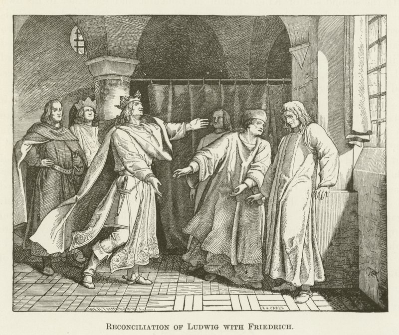 Reconciliation of Ludwig with Frederick by English School