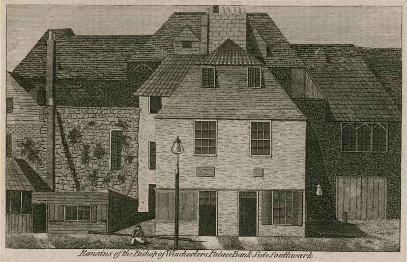 Remains of the Bishop of Winchester