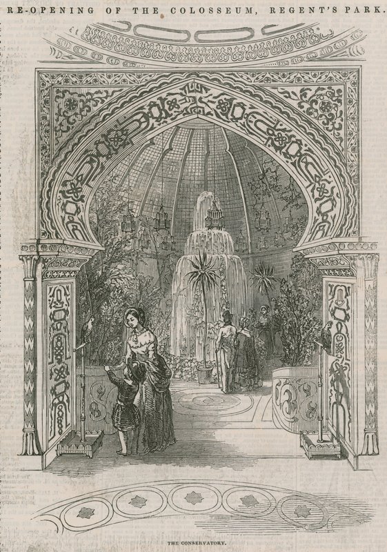 Reopening of the Colosseum, Regents Park: The Conservatory by English School