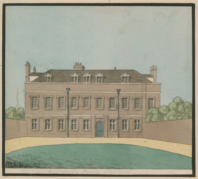 Residence of the Bishop of Westminster by English School