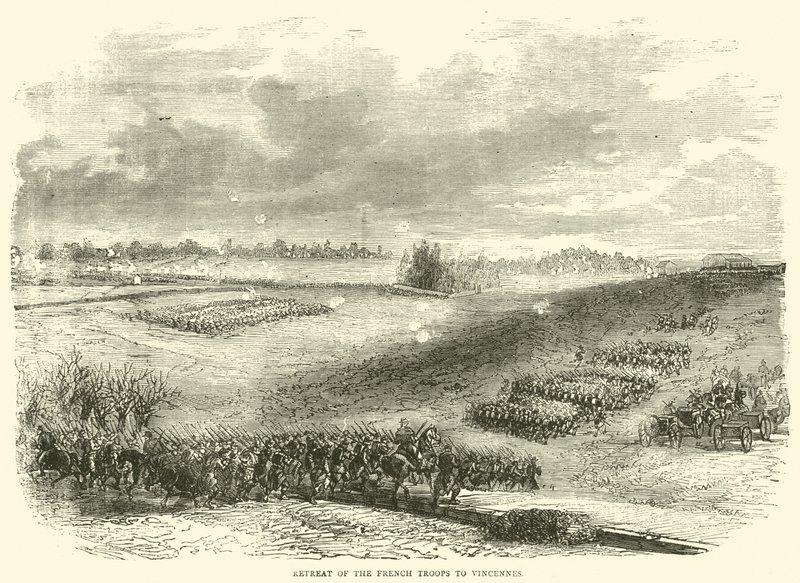 Retreat of the French Troops to Vincennes by English School