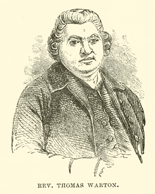 Rev Thomas Warton by English School