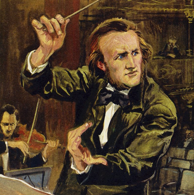 Richard Wagner was born in Leipzig in 1813 by English School