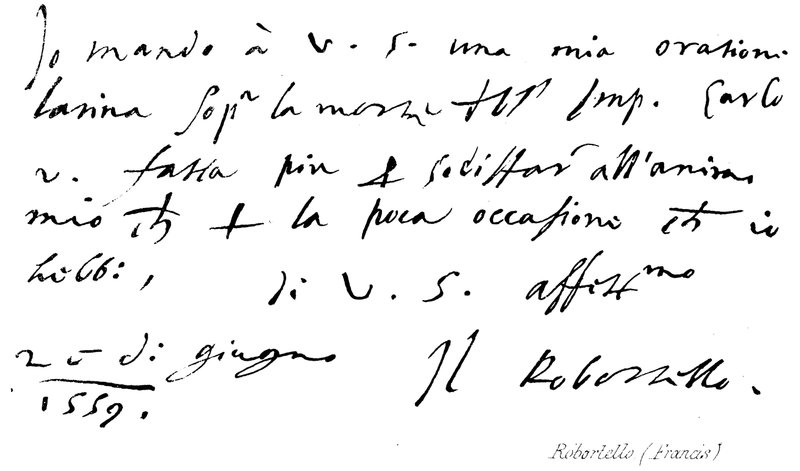 Francis Robortello by English School