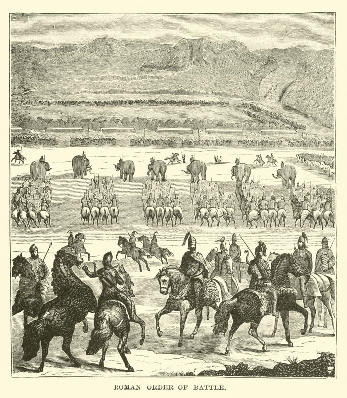 Roman Order of Battle by English School
