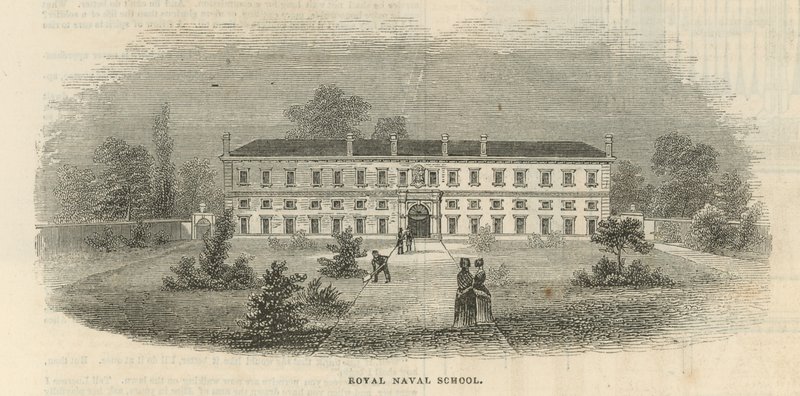 Royal Naval School in New-Cross by English School