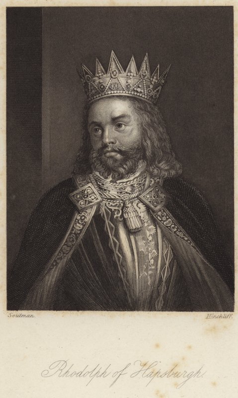 Rudolph of Habsburg by English School