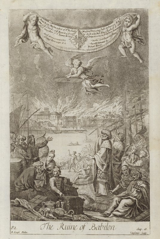 Ruins of Babylon by English School