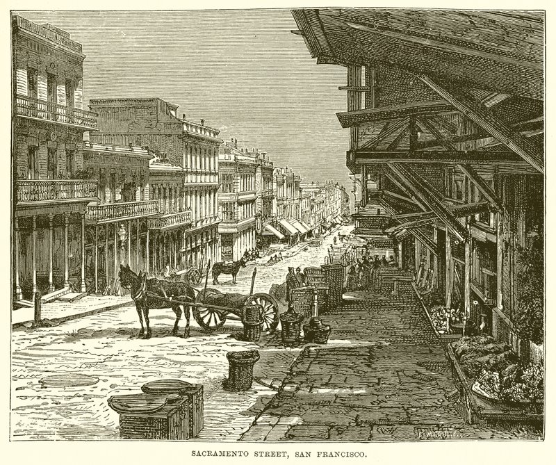 Sacramento Street, San Francisco by English School