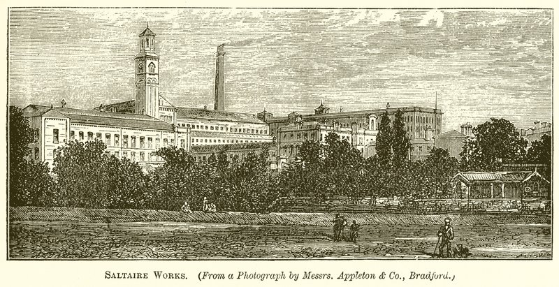 Saltaire Works by English School