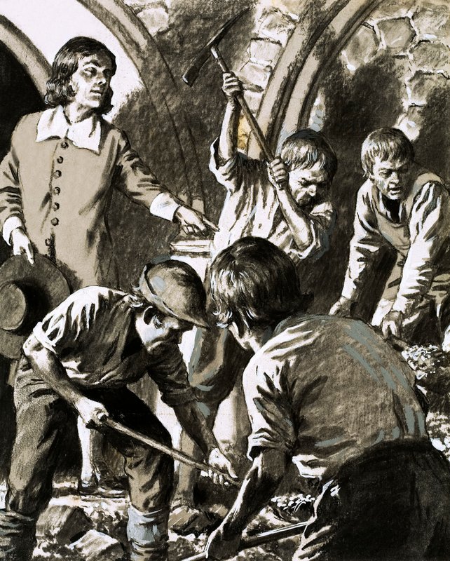 Samuel Pepys recorded how he tried to find Barkstead