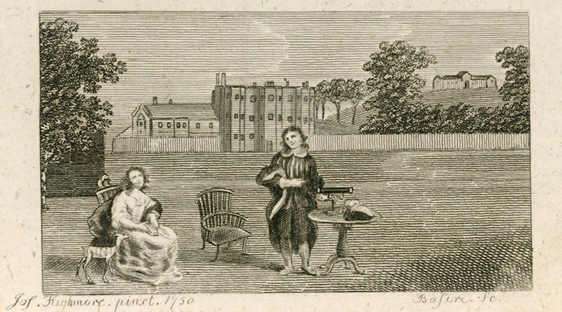 Samuel Richardson and Miss Highmore by English School