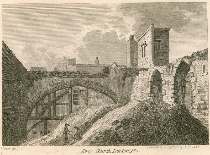 Savoy Church, London by English School