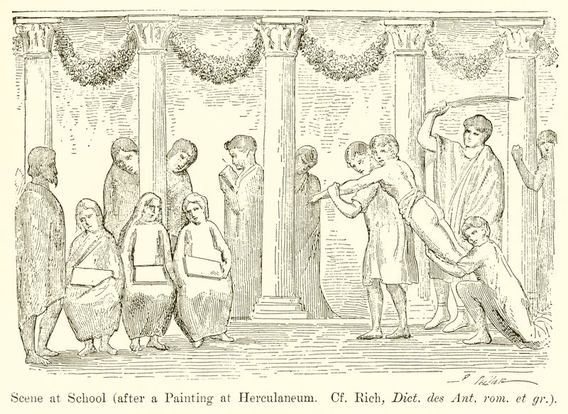 Scene at School by English School