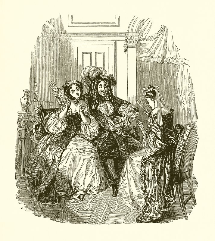 Scene from Les Precieuses Ridicules by English School