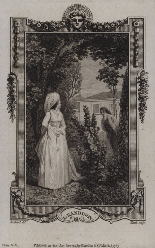 Scene from The History of Sir Charles Grandison, by Samuel Richardson by English School