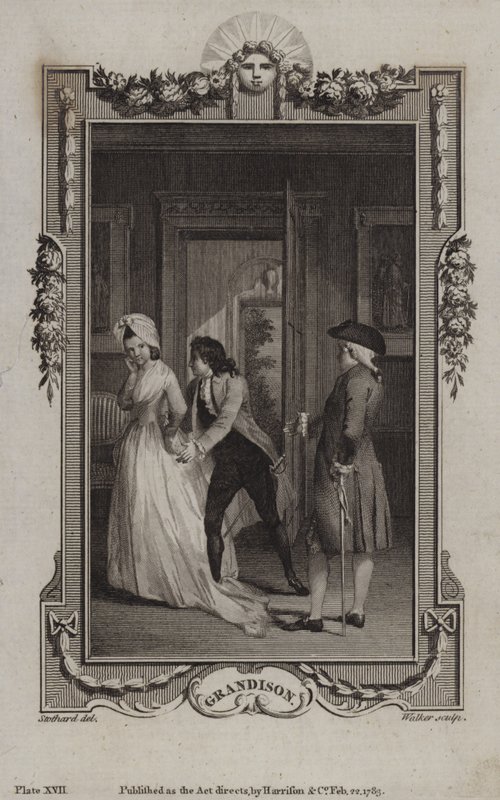 Scene from The History of Sir Charles Grandison by English School