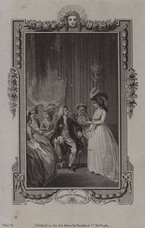 Scene from The Virtuous Orphan by English School