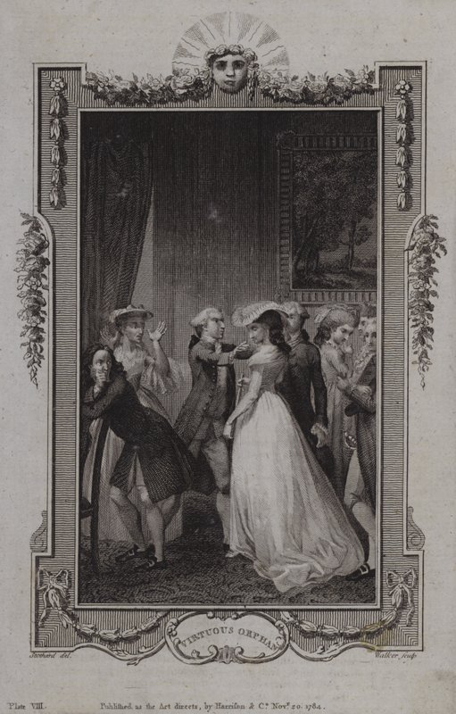 Scene from The Virtuous Orphan by English School