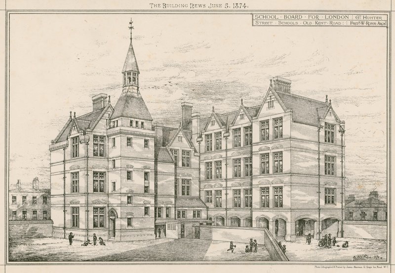 School Board for London, Great Hunter Street Schools, Old Kent Road by English School