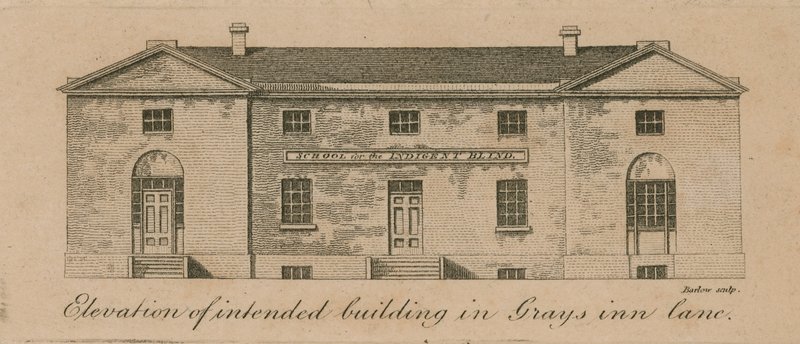 School of the Indigent Blind by English School