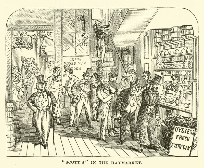 Scotts in the Haymarket by English School