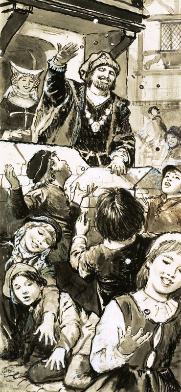 Scrambling for hot pennies in Rye by English School