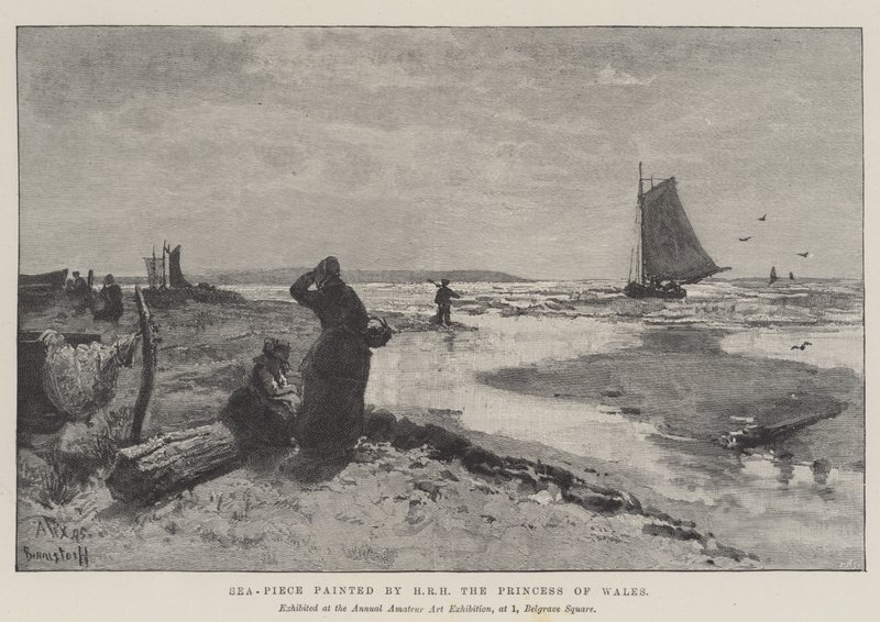 Sea-Piece by English School