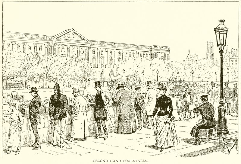 Second-Hand Bookstalls by English School