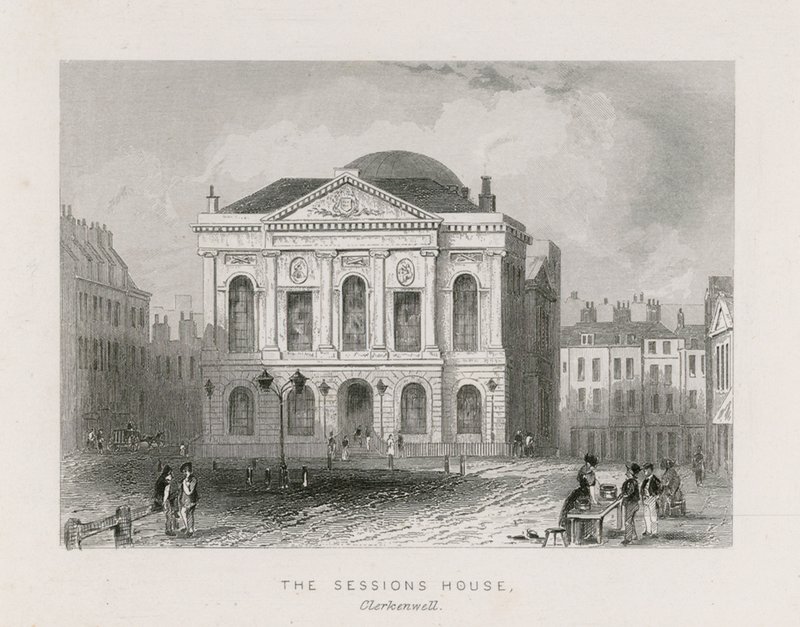Sessions House, Clerkenwell by English School