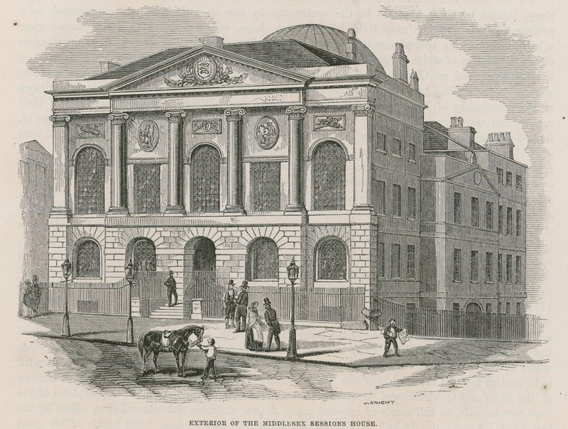 Sessions House, Clerkenwell by English School