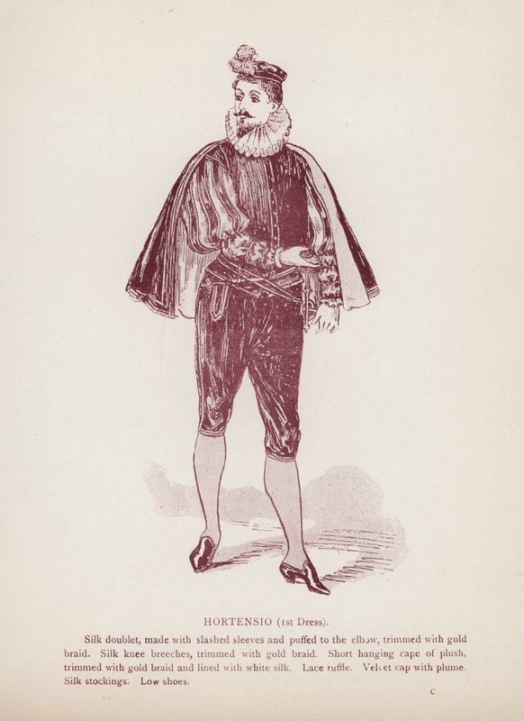 The Taming of the Shrew: Hortensio by English School