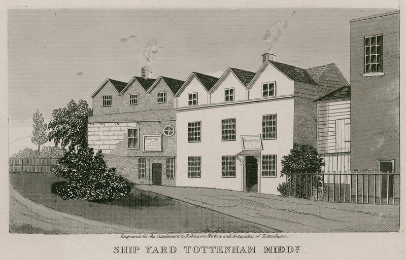 Ship Yard, Tottenham, London by English School