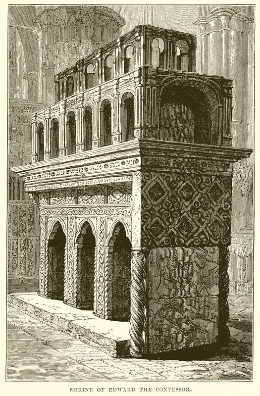 Shrine of Edward the Confessor by English School