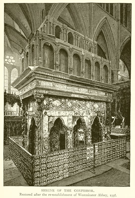 Shrine of the Confessor by English School