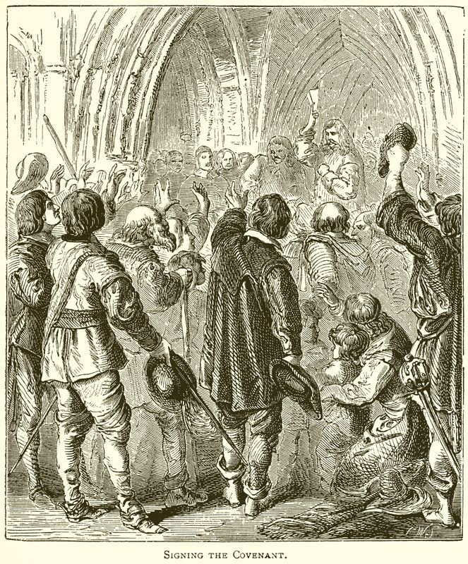 Signing the Covenant by English School